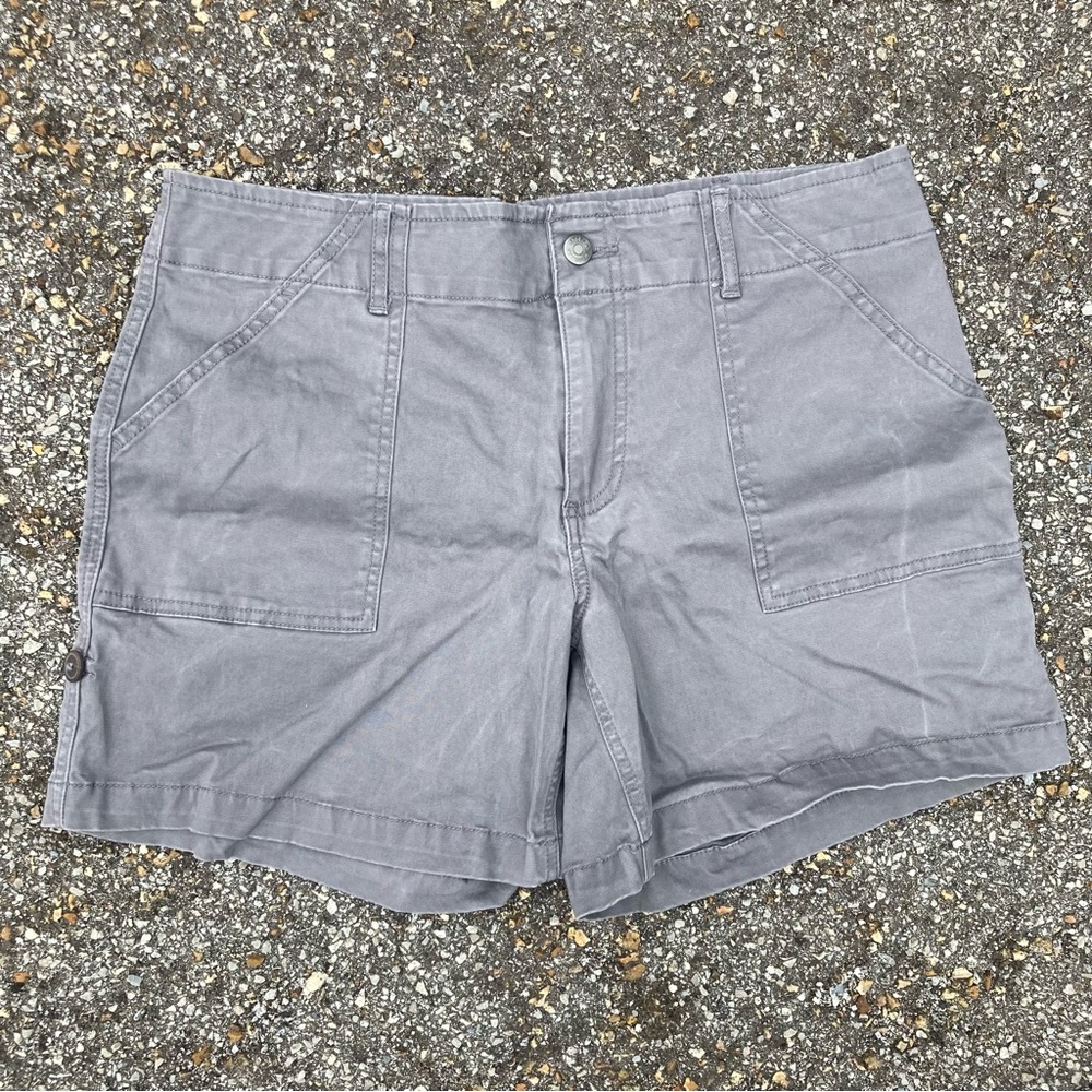 Magellan Outdoors Women's Gray Utility Bermuda Shorts